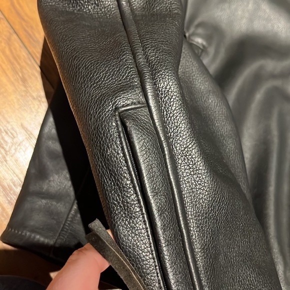 Harley Davidson Mens Leather Coat Large - Picture 9 of 15